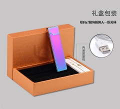 个性创意金属USB充电电子点烟器打火机