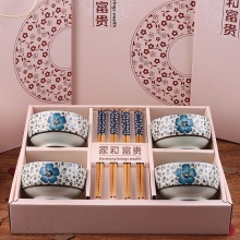 韩式陶瓷餐具套装家用碗筷套装