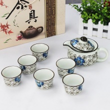 陶瓷茶具套装茶壶茶杯7件套