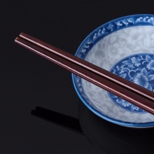 高档红檀木尖头中式筷子